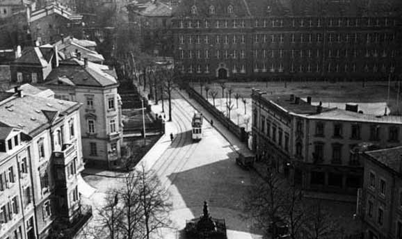 [Foto] Luftbild Darmstadt 1930